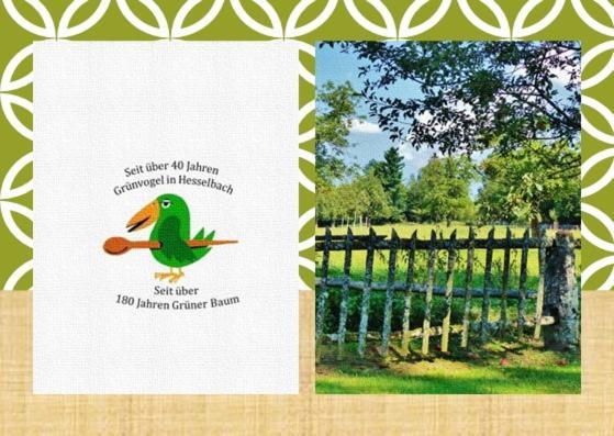 Gruenvogels Landgasthof Zum Gruenen Baum Oberzent Exteriör bild